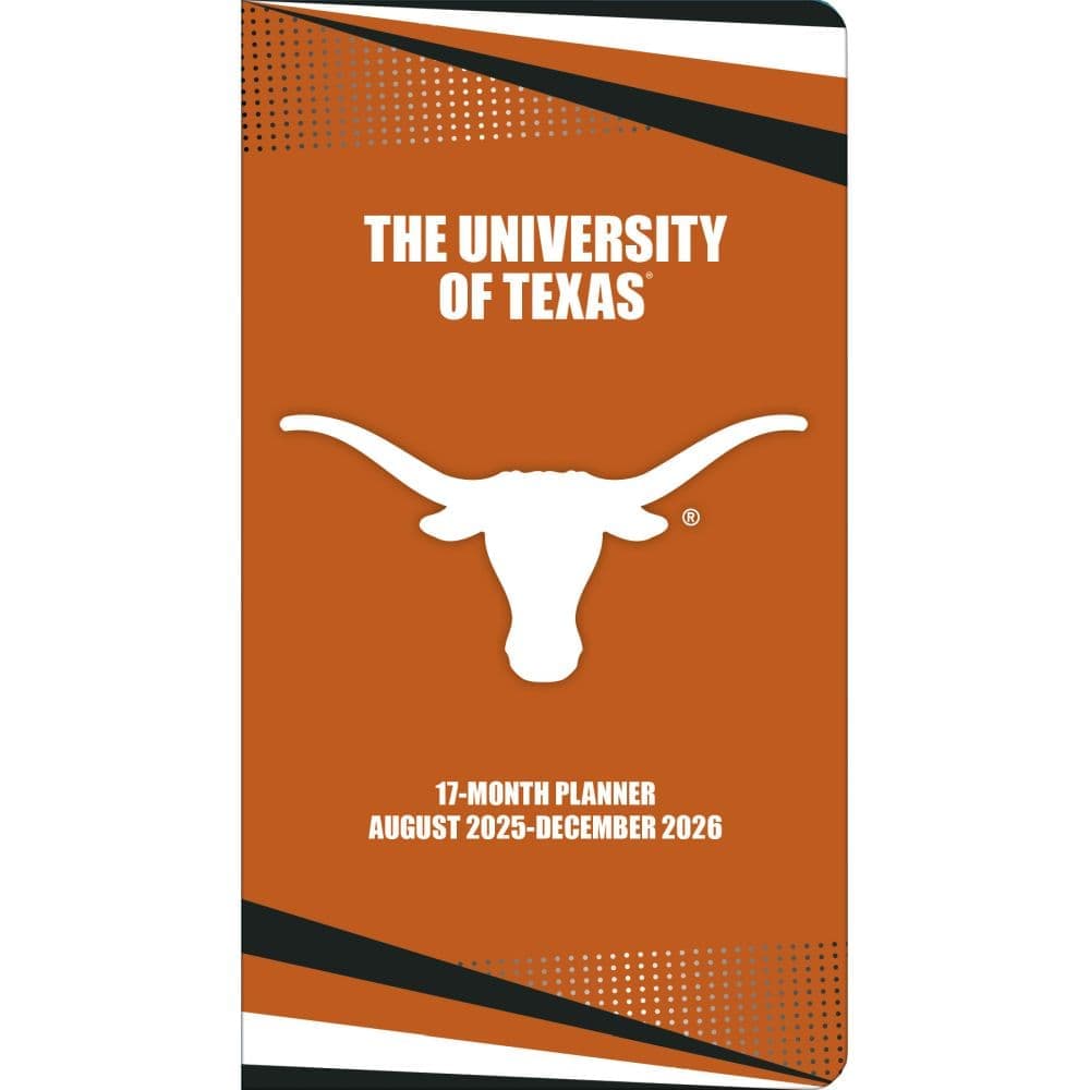 Texas Longhorns 2026 17 Month Pocket Planner