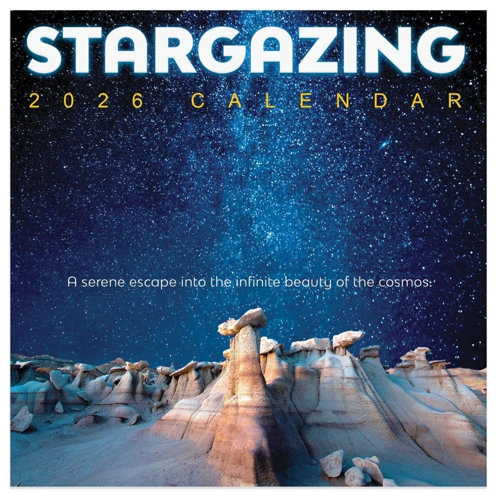 Stargazing 2026 Mini Wall Calendar