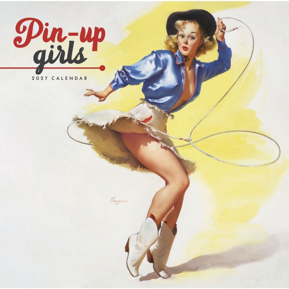 Pin-up Girls 2027 Wall Calendar