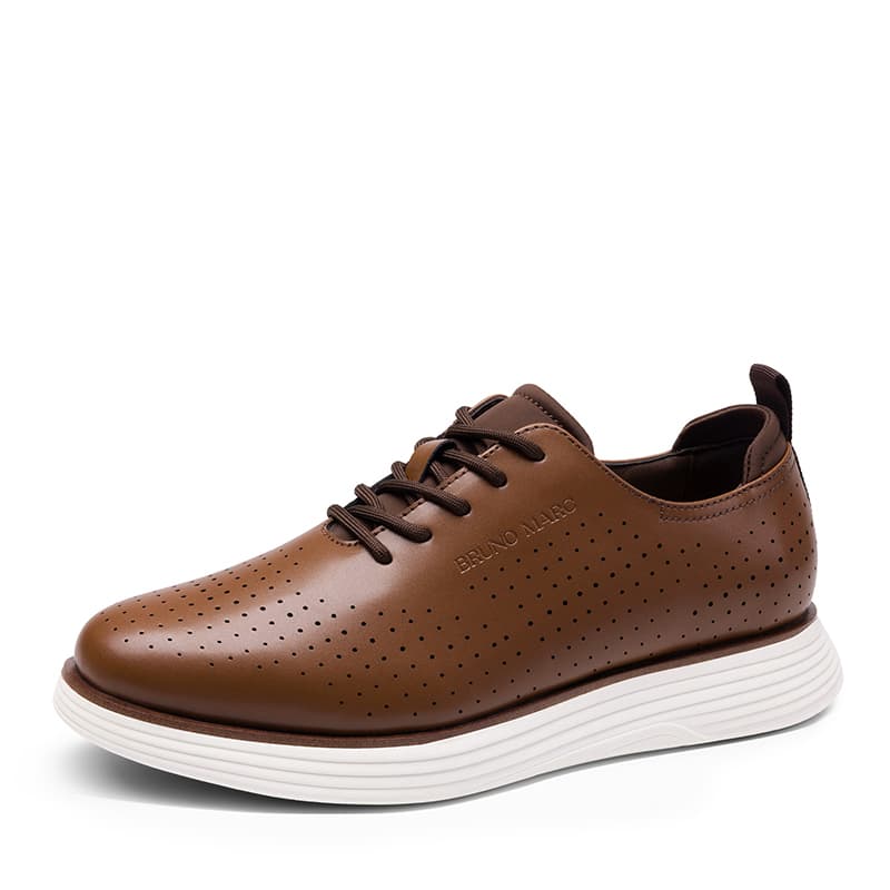 BRUNO MARC Men s Smart Casual Oxford Style Sneakers