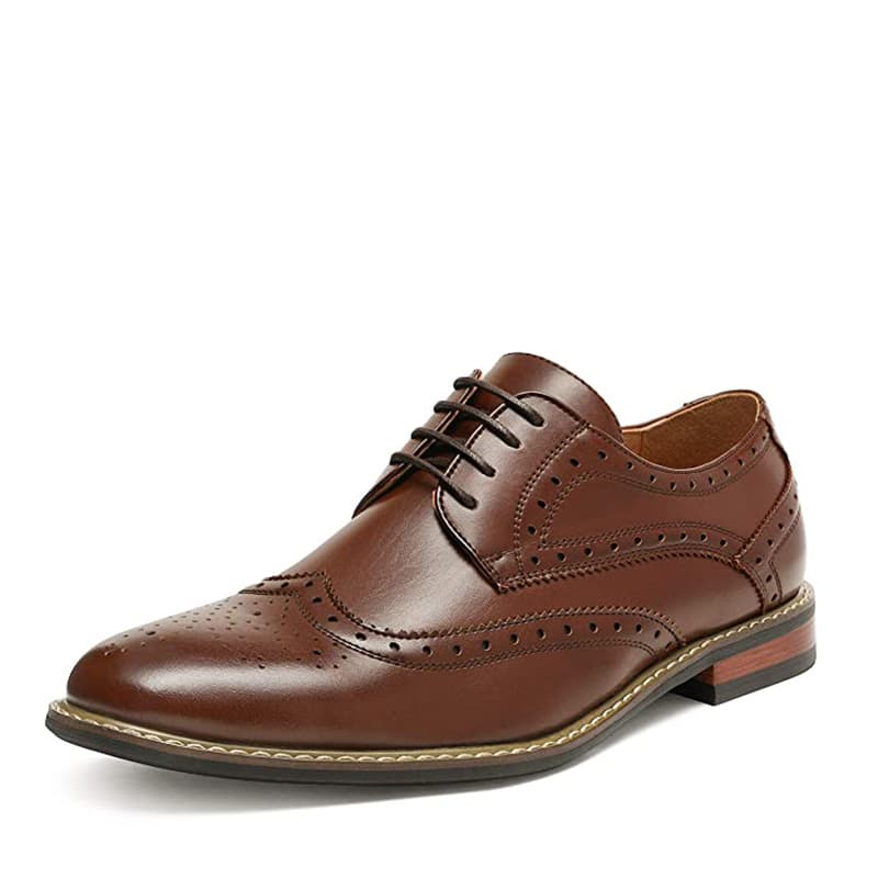 BRUNO MARC Men s Sophisticated Wingtip Dress Shoes