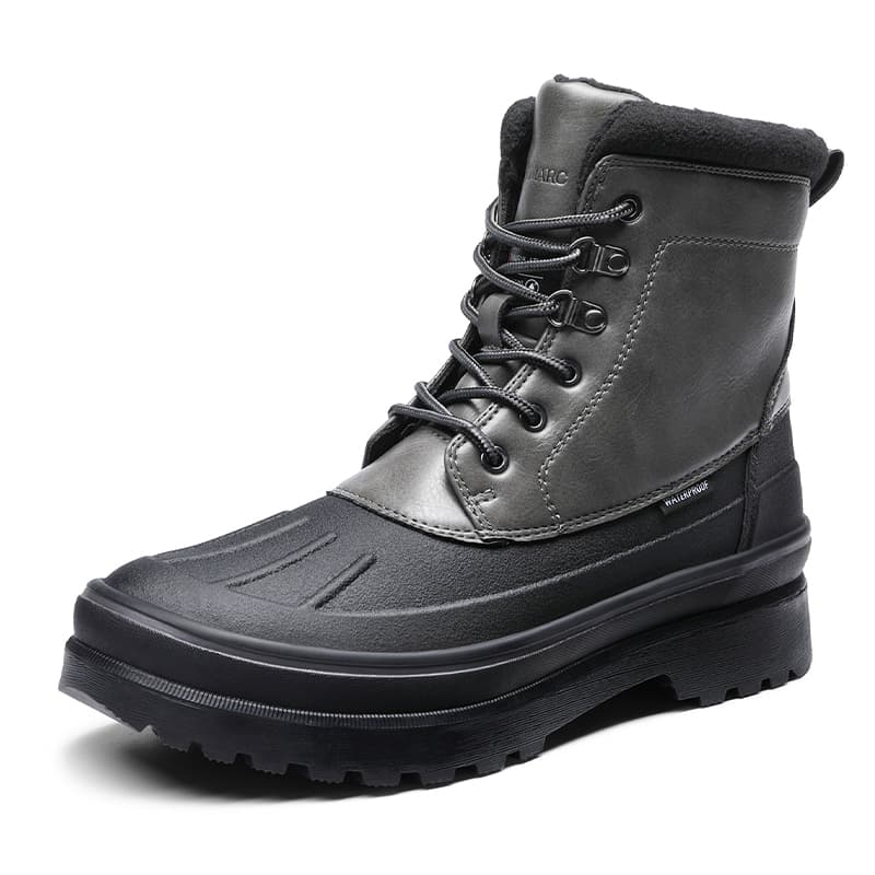 DREAM PAIRS Men s Fur Lined Indulated Snow Boots