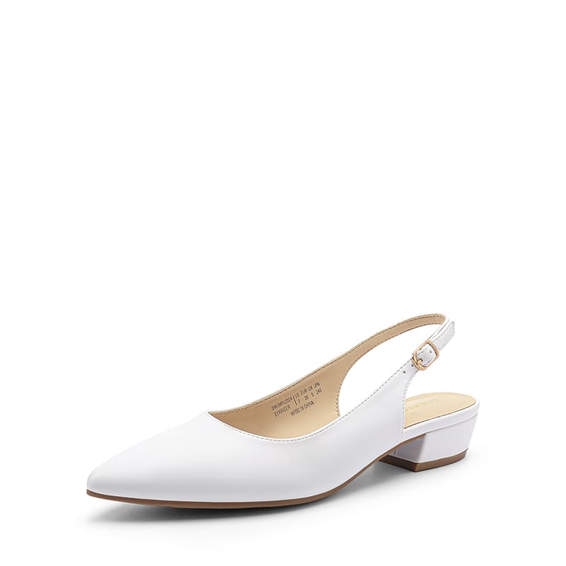 DREAM PAIRS Women s Elegant Pointed Toe Slingback Pumps