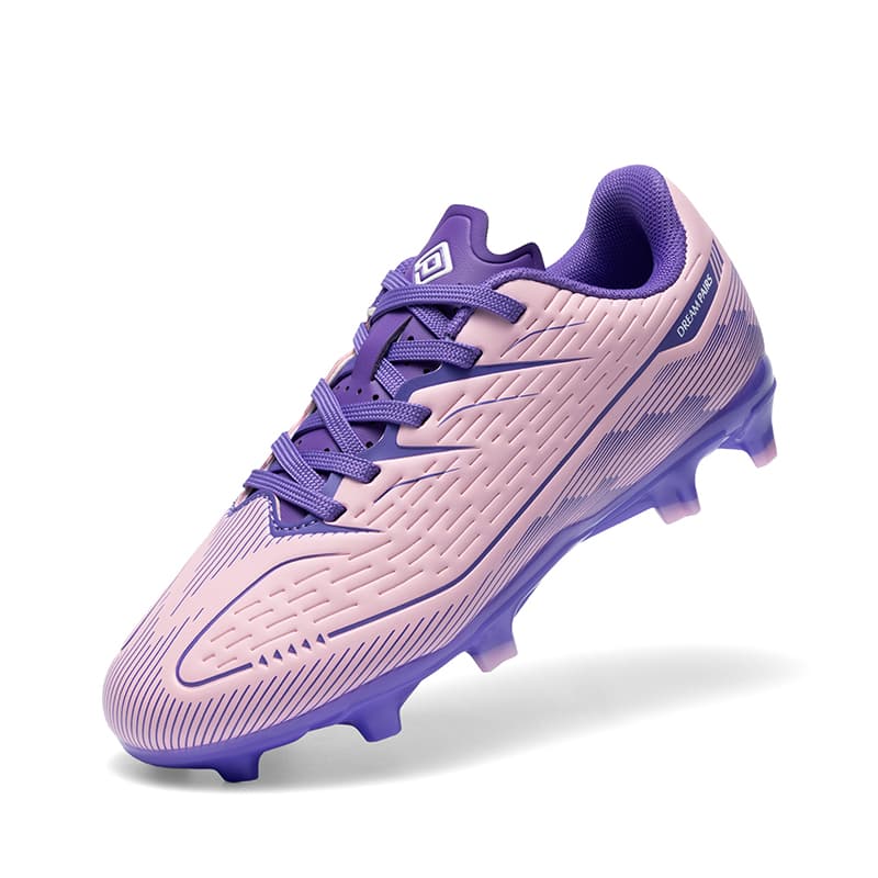DREAM PAIRS Lightweight Three Zone Stud Kids Soccer Cleats for Boys Girls