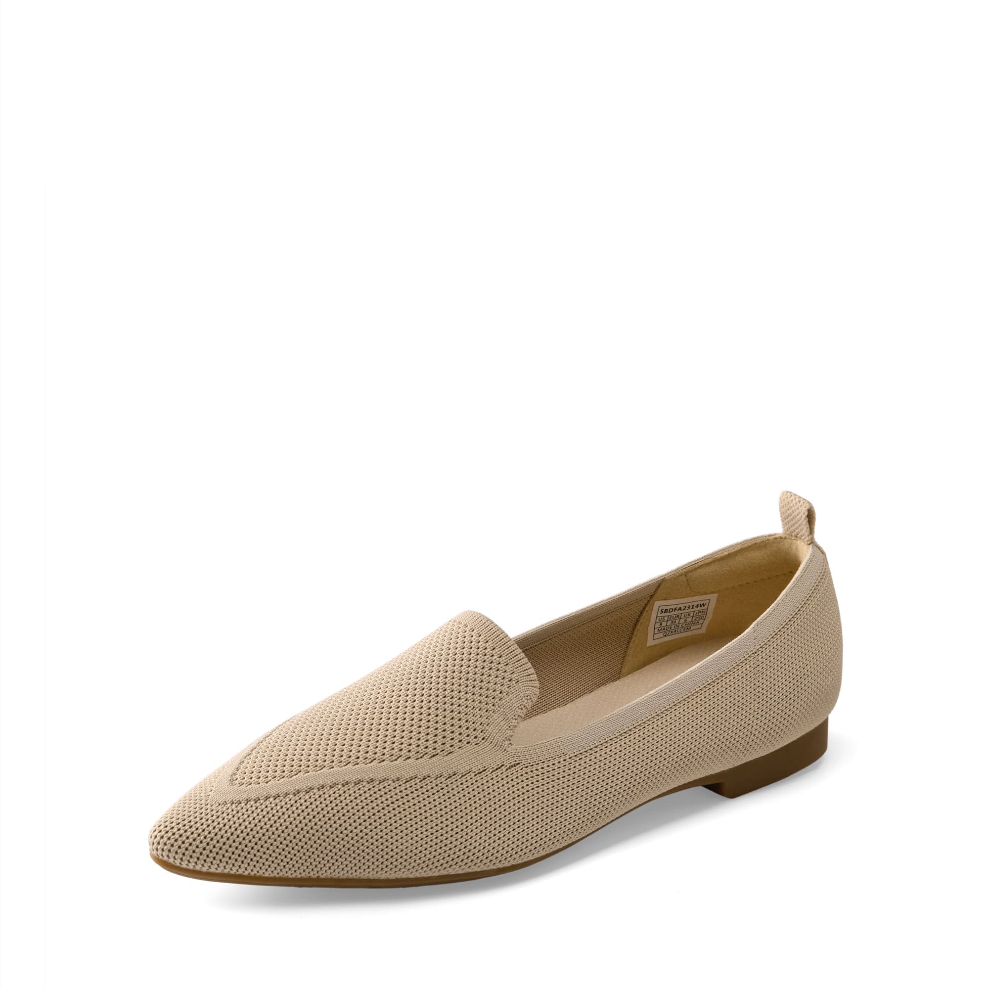 DREAM PAIRS Flexible Pointed Toe Sustainable Loafers